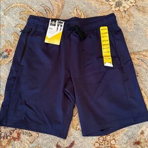✨ NWT ✨ Member’s Mark Men’s Navy Blue Luxe Athletic Shorts, Medium